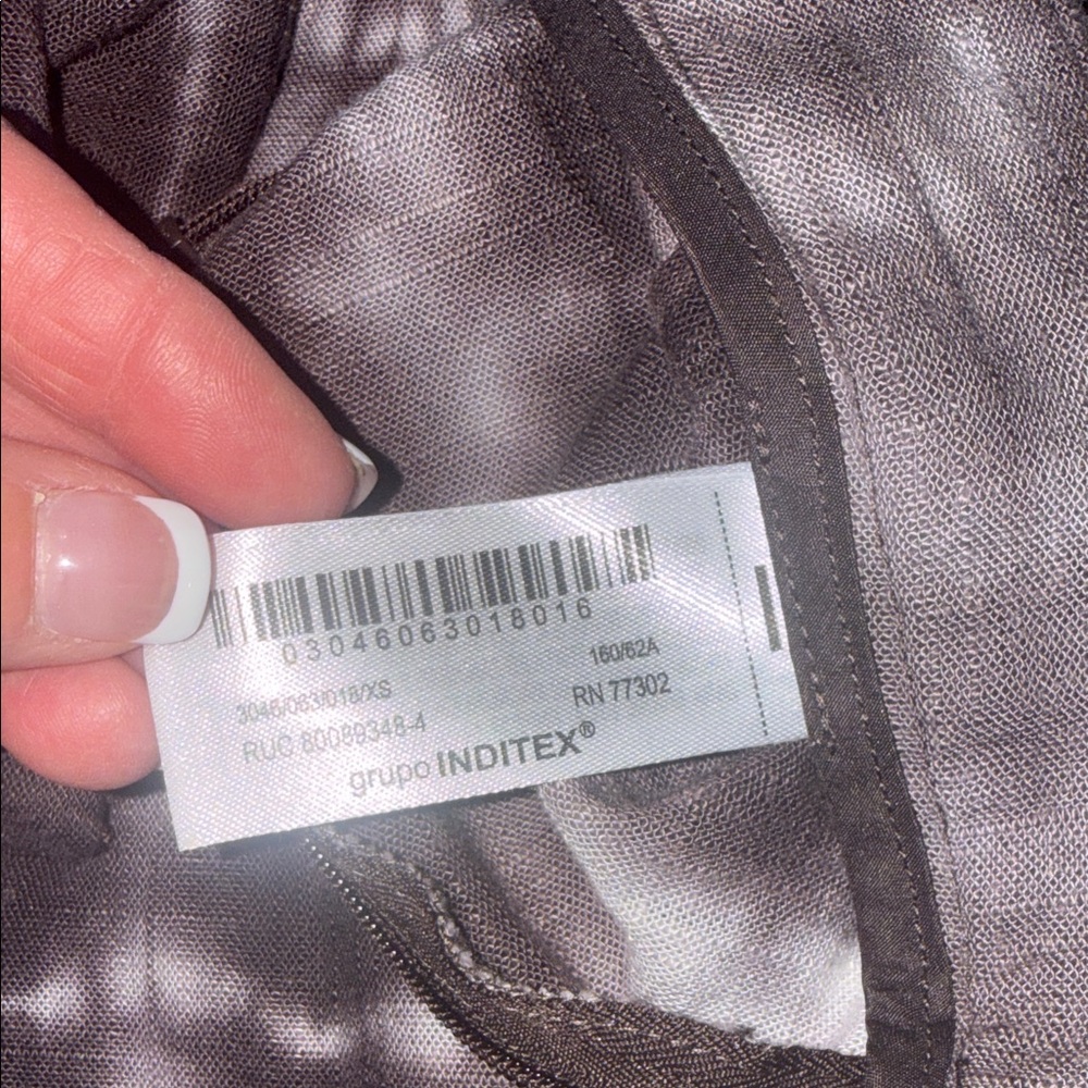 Zara Tie-Dye Wide-Leg Pants - Picture 5 of 9